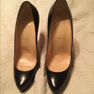 Christian Louboutin Black Rolando Pumps